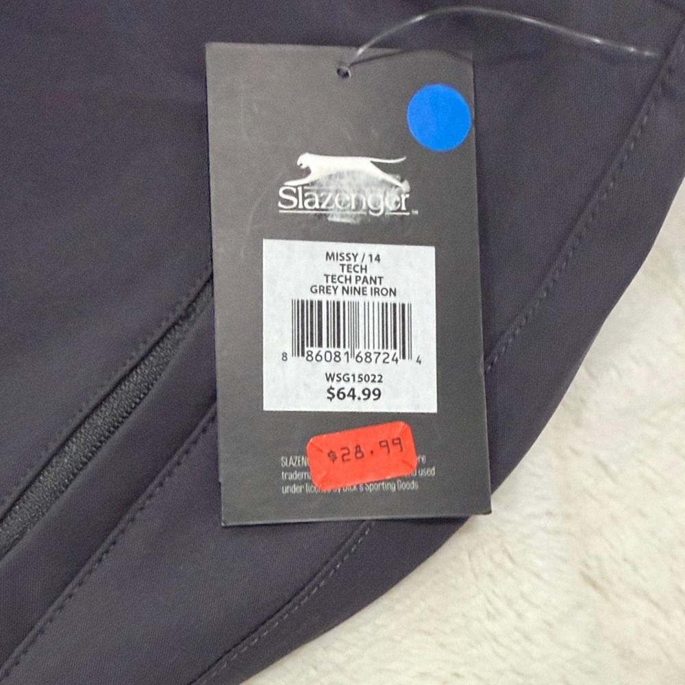 Gray Slazenger Golf  Pants - Picture 4 of 6